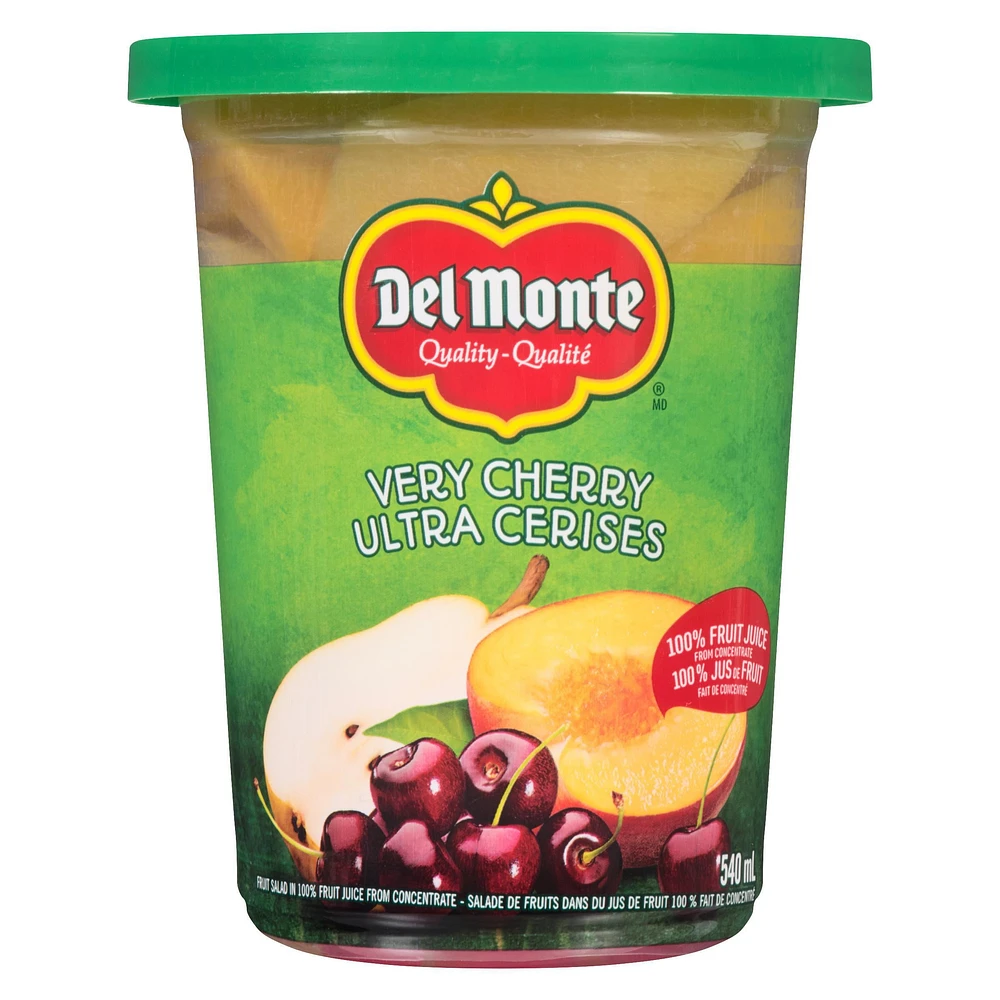 Del Monte® Very Cherry in 100% fruit juice from concentrate