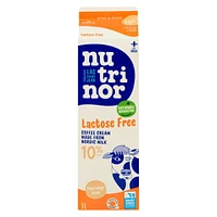 1L lactose free cream 10% Nutrinor