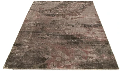 ECARPETGALLERY 5'2" x 7'8"  Contemporary Galleria Hand Loomed Area Rug for Living Room, Dining Room and Bedroom in Grey