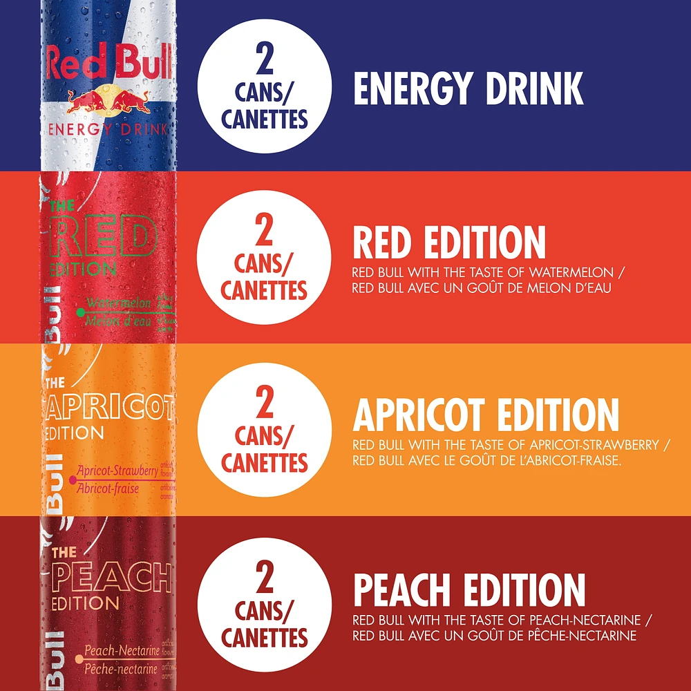 Red Bull Variety Pack, RB VP 8X250ML