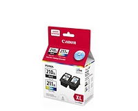 Canon Canada Inc Canon PG-210XL / CL-211XL Ink Value Pack, Tri-Colour