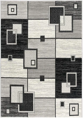 Rug Branch Montage Collection Tapis de couloir géométrique moderne