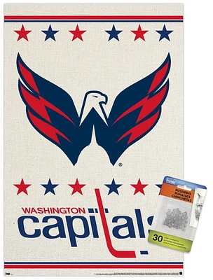 NHL Washington Capitals - Logo 14 Wall Poster