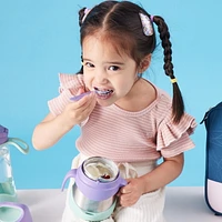 b.box - Insulated Food Jar with Spork for Toddlers Easy open container for Toddlers Stainless Steel, 5hrs + of perfect temperatures Dishwasher safe, BPA Free