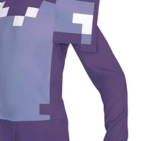 Costume d’armure de diamant enchanté Minecraft de l’enfant