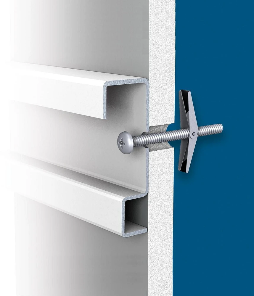 Ancrages muraux ShelfTrack