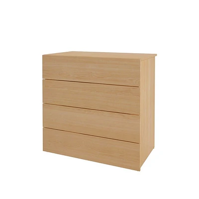 Nexera Nordik 4-Drawer Chest, Natural Maple