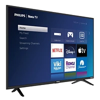 Philips 43" 1080p LED Roku Smart TV 43PFL4775/F6 B, 3 HDMI, 1 USB