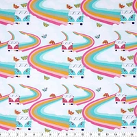 Fabric Creations Gone Camping Fat Quarter Pre-Cut Fabric Bundle - 18" x 21" / 45cm x 53cm, 5 pcs x 18" x 21" / 45cm x 53cm
