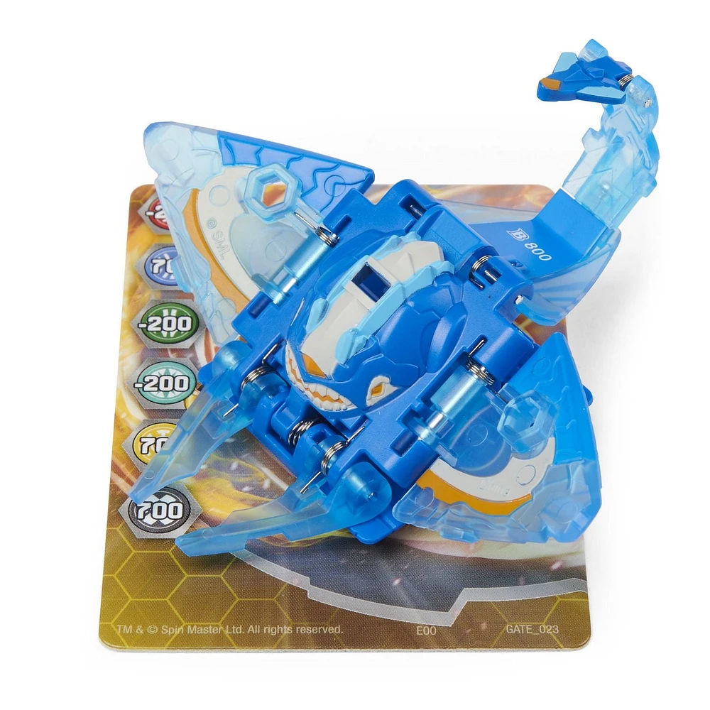 Bakugan Geogan, Stingzer, Geogan Rising, Figurine articulée et cartes à collectionner