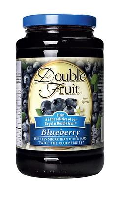 Double Fruit Light Blueberry Fruit Spread 500mL, 500 mL