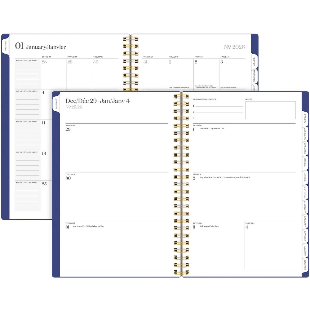 Agenda Petit CAMB WrkStyl Clsc Marine,26