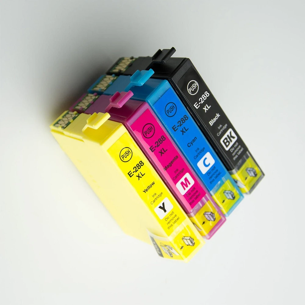 L-ink Compatible Epson 288XL Ink Cartridge Set (BK, C, M, Y)(T288XL120, T288XL220, T288XL320, T288XL420)