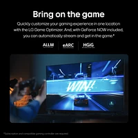 LG 43-Inch QNED80 (QLED + NanoCell) Quantum Dot NanoCell 4K Smart TV - α5 AI Processor 4K, Local Dimming, Alexa Built-In, HDR10, HGIG, ALLM, WebOS 24, Magic Remote (43QNED80TUC, 2024)