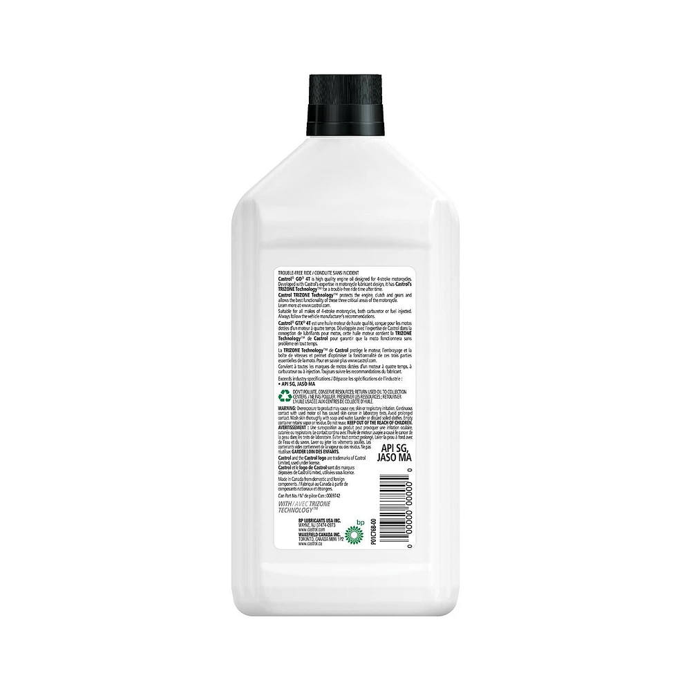 Huile moteur pour motocyclettes Castrol Grand Prix 20W50 1 l