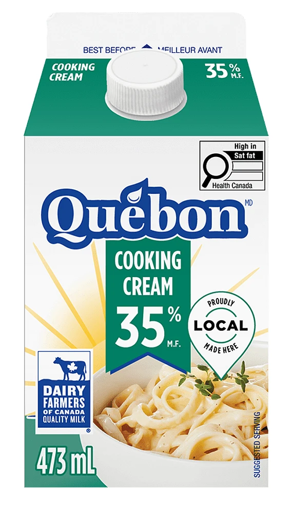 Crème à cuisson 35 % Québon 473 ml