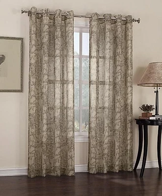 519 Meadow Print Grommet Panel