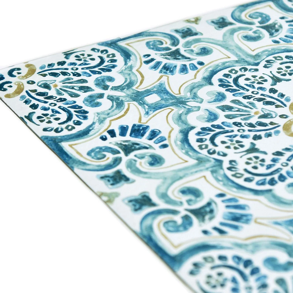 FloorPops Fontaine Peel and Stick Floor Tiles Set of 20