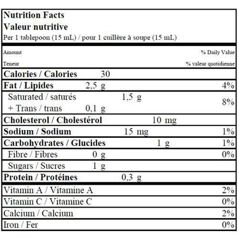 Farmers by Natrel 18% Coffee Cream, 473 mL