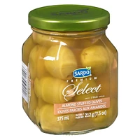 SARDO PREMIUM SELECT ALMOND STUFFED OLIVES