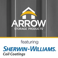 Abri de rangement en acier Arrow Classic 6 x pi Charcoal