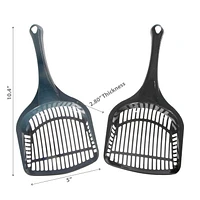 IH Casa Decor Plastic Cat Litter Scoop Asstd - Set of 2