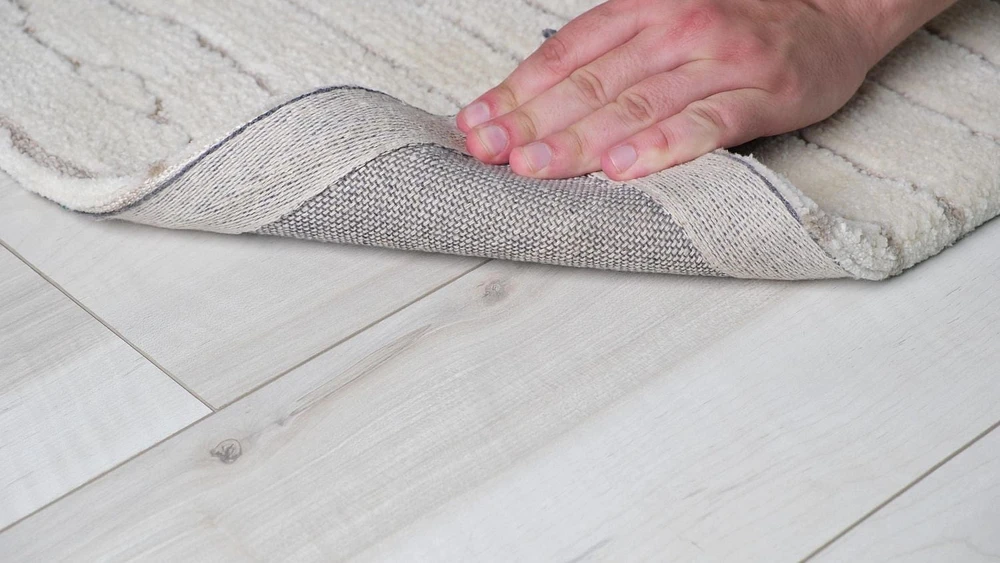 Rug Branch Tapis d'intérieur touffeté à la main moderne bohème gris beige Maya