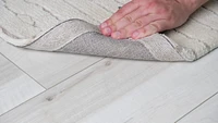 Rug Branch Tapis d'intérieur touffeté à la main moderne bohème gris beige Maya