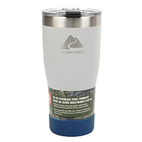 Ozark Trail Stainless Steel Vacuum Tumblers, 20oz, Grey, Camping drinkware