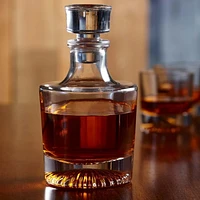 Globe Pyramide Glass Whiskey Decanter 700ml