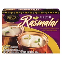 BRAR'S CARDAMOM RASMALAI, 850 g, 12 pieces