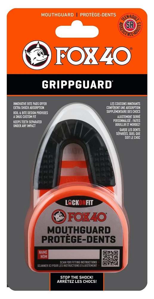 Protecteur buccal GrippGuard de Fox 40