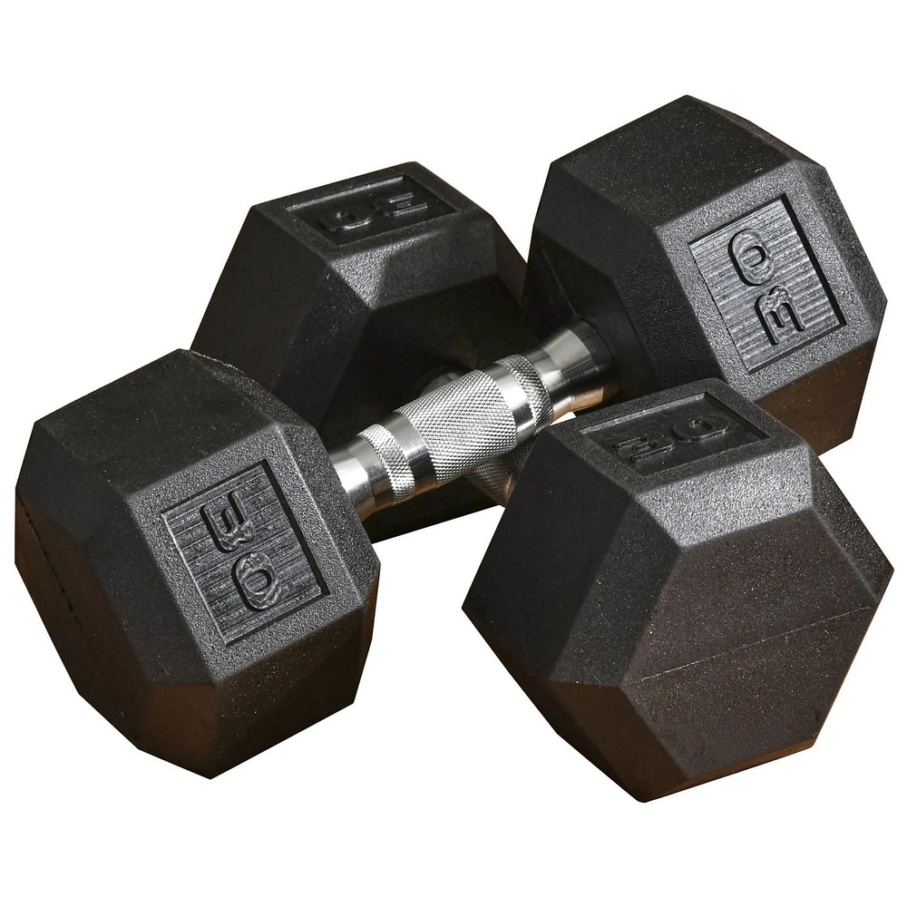 Soozier Ensemble d'haltères courtes 60 lbs entraînement musculaire haltérophilie