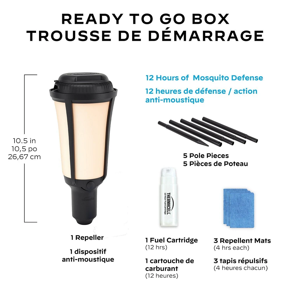 Thermacell Mosquito Repellent, Torch Lantern