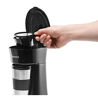 Starfrit Cafetière à service individuel avec tasse voyage