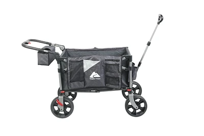 Ozark Trail All-Terrain Foldable Push Pull Wagon, Push Pull Wagon