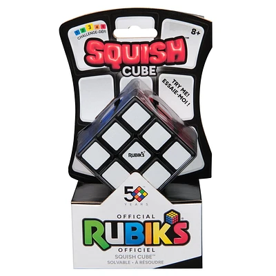 Rubik's Cube, Squish Cube, jeu à manipuler, résolution de problèmes, casse-tête difficile, jouet sensoriel doux, soulagement du stress pour adultes et enfants à partir de 8 ans Rubik's Jeux de société