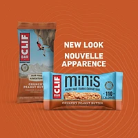 CLIF BAR, Mini Crunchy Peanut Butter Energy Bar, 70% Organic Ingredients, No Artificial Flavours, 28 g (Pack of 10)