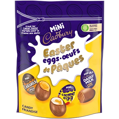 Friandises Cadbury Mini Œufs De Pâques Assortis (Sac Refermable)