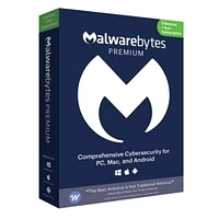 Malwarebytes Premium 1-An | 3-Appareil