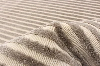 Tapis ECARPET Moderne pour Salle à Manger, Salon, Chambre Trona Beige