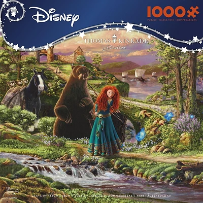Ceaco Puzzle Disney 1000 pièces "Pixar Brave" par Thomas Kinkade