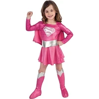 DC Comics Supergirl Magenta Girl's Costume