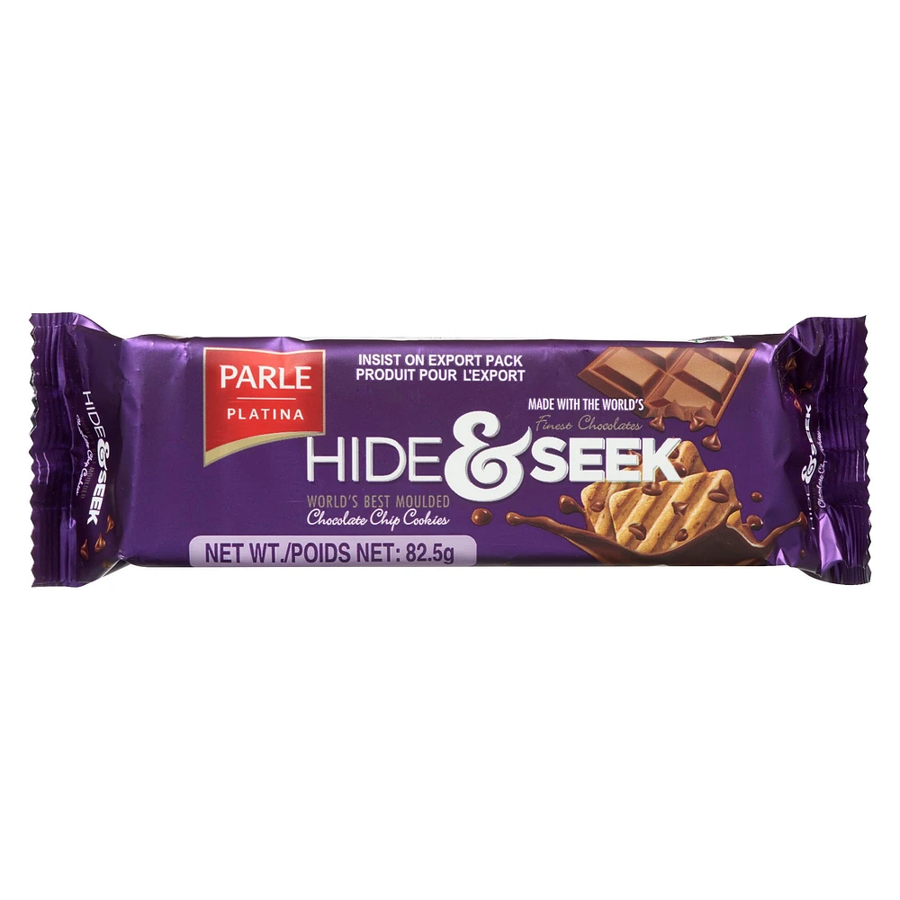 BISCUITS AU CHOCOLAT HIDE & SEEK GÂTEAUX AVEC DES PÉPITES DE CHOCOLAT