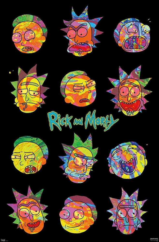Rick et Morty - Vaporwave