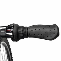 Hyper 26" 36V Electric Mountain Bike for Adults, Pedal-Assist, 250W E-Bike Motor, Blue