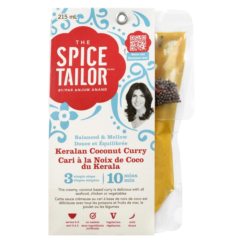 KERALAN COCONUT CURRY 215 ml, balanced & mellow