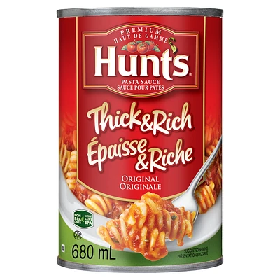 Hunt's® Original Thick & Rich Pasta Sauce, 680 mL