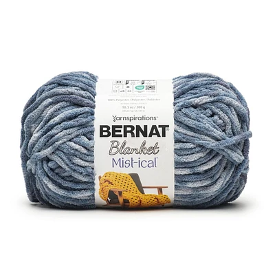 Bernat® Blanket Mist-ical™ #6 Super Bulky Polyester Yarn, 10.5oz/300g 220 Yards