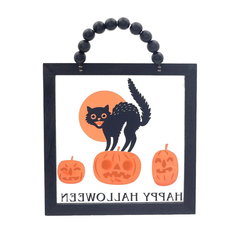 Way To Celebrate Halloween Wood Hanging Décor